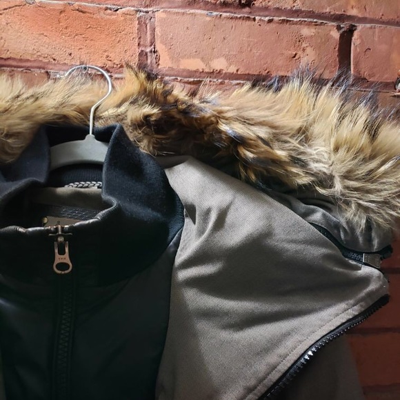 Mackage Fitter Down Coat with Fur Collar